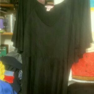 Elegant Black Long Sleeve Dress